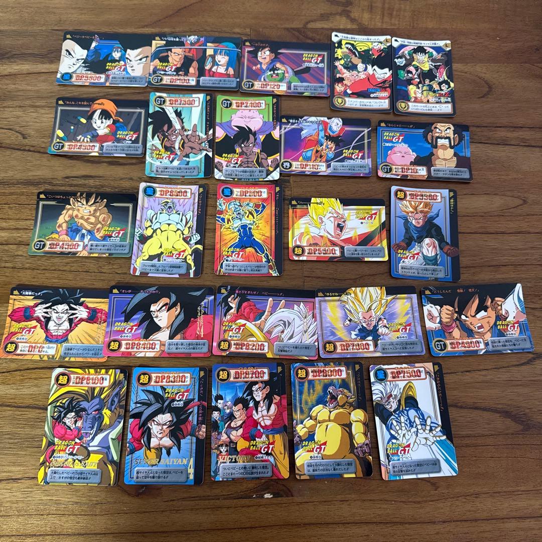 ドラゴンボール カードセット GT、Zシリーズ 102枚まとめ売り 未開封品