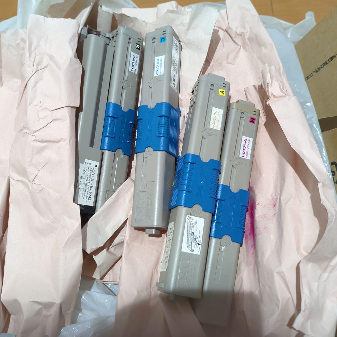 通電OK OKIレーザープリンタ C312dn 電源コードと予備トナー有 - メルカリ