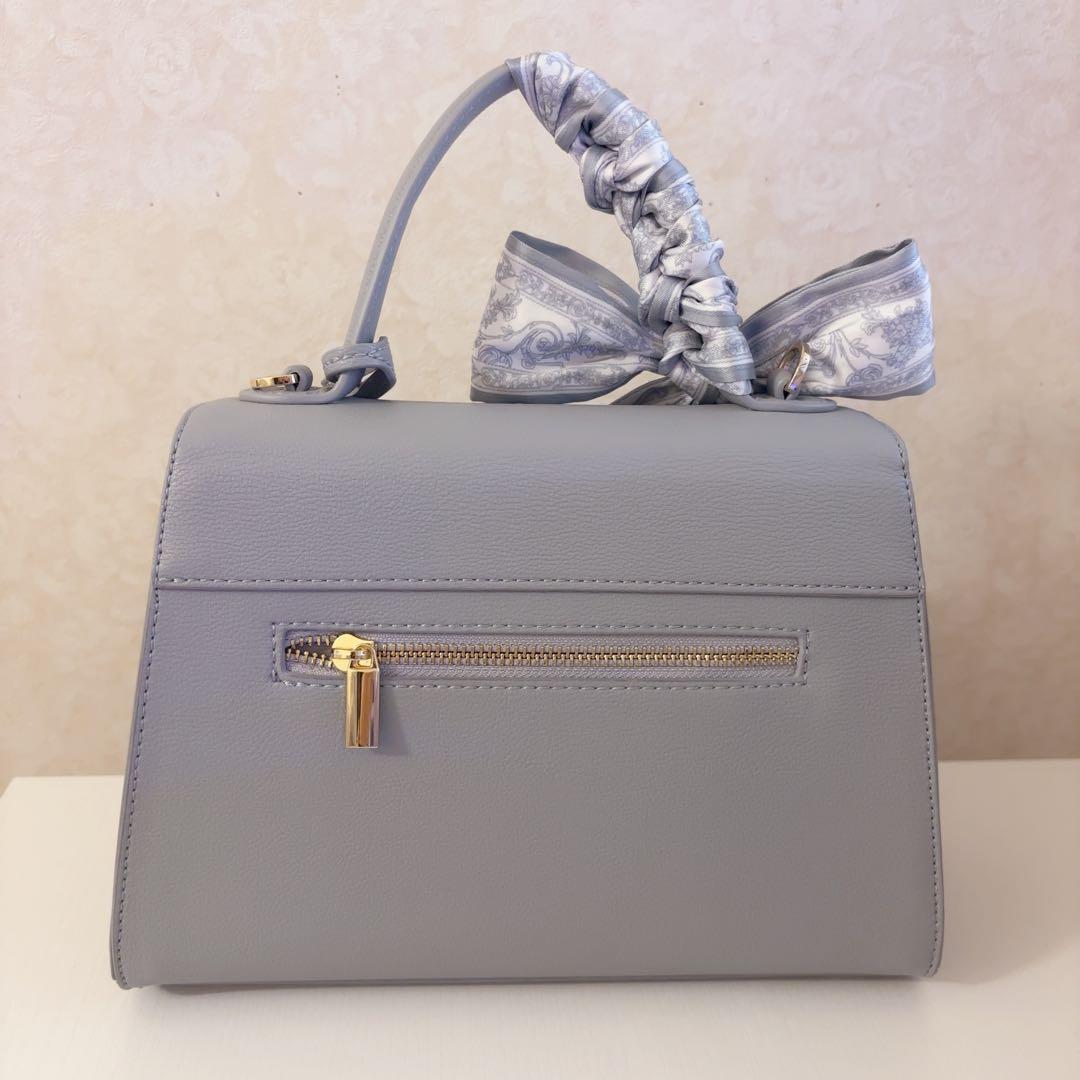 SNIDEL ロールカバーパッドロックバッグ 水色