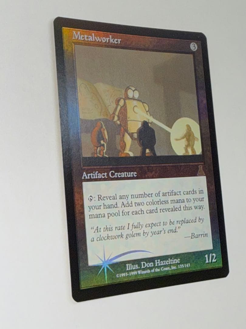 希少品【Foil】英語版《金属細工師/lworker》[UDS]再録禁止
