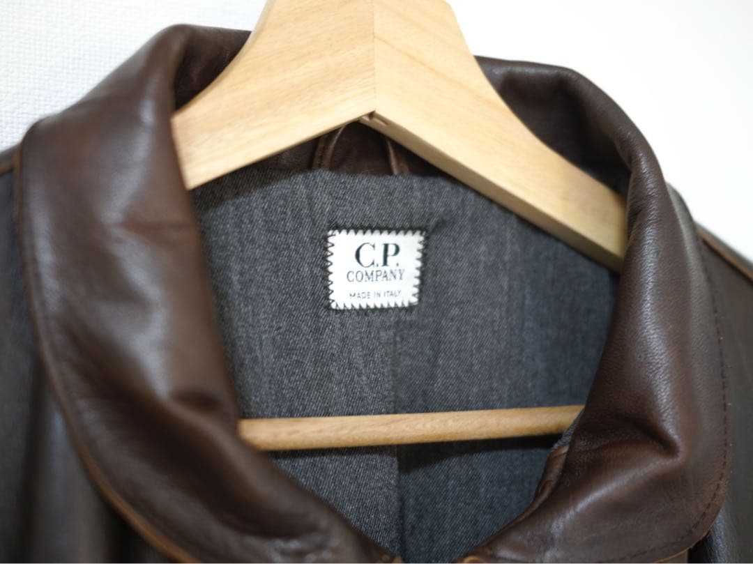 Archive 2002s c.p company leather jacket C.P. Company Archive CP