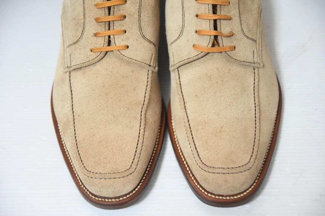 スコッチグレイン スウェード ベージュ 26cm3E