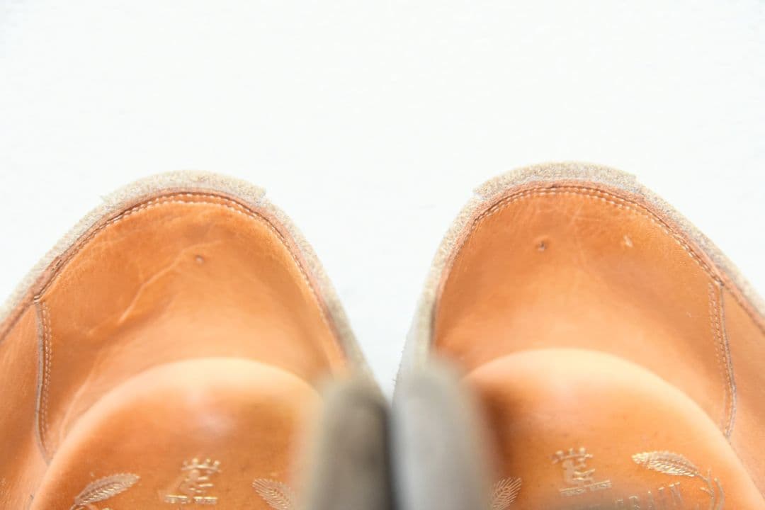 スコッチグレイン スウェード ベージュ 26cm3E