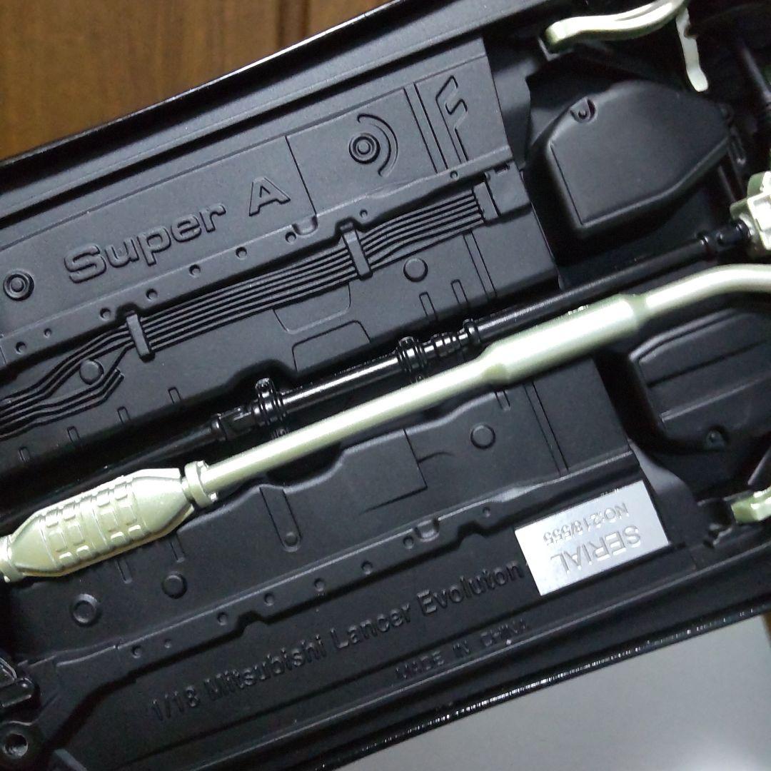 三菱 ランサー エボリューション Ⅸ ラリーアート 1/18 スーパーA