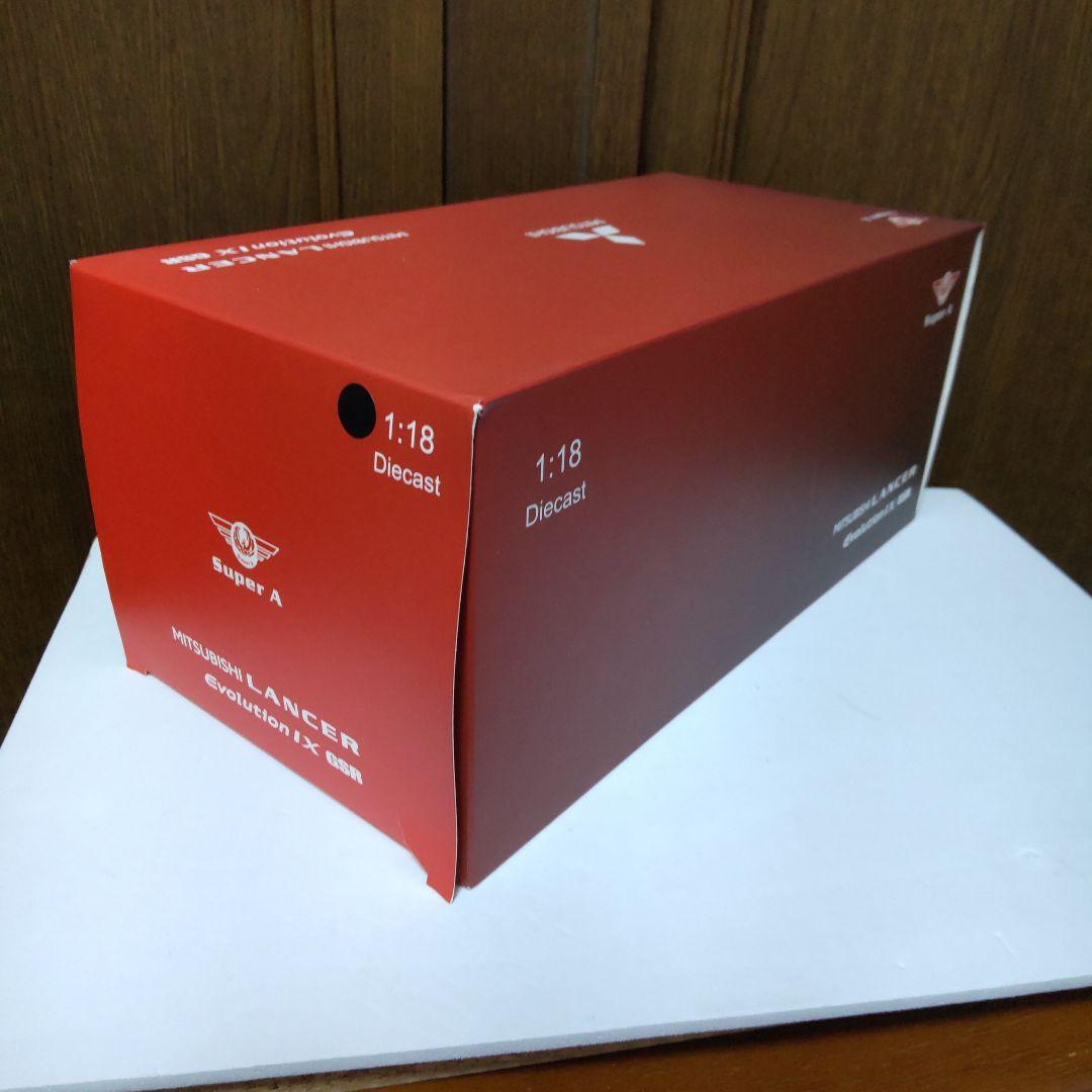 三菱 ランサー エボリューション Ⅸ ラリーアート 1/18 スーパーA