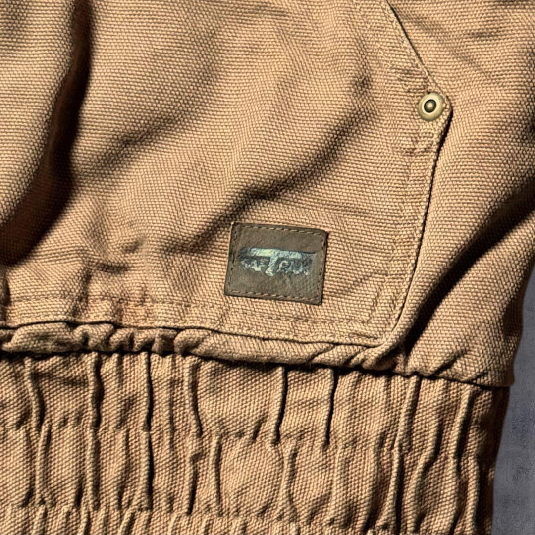 kan2186古着SAFTBAKダック地デトロイトジャケットソリッド中綿