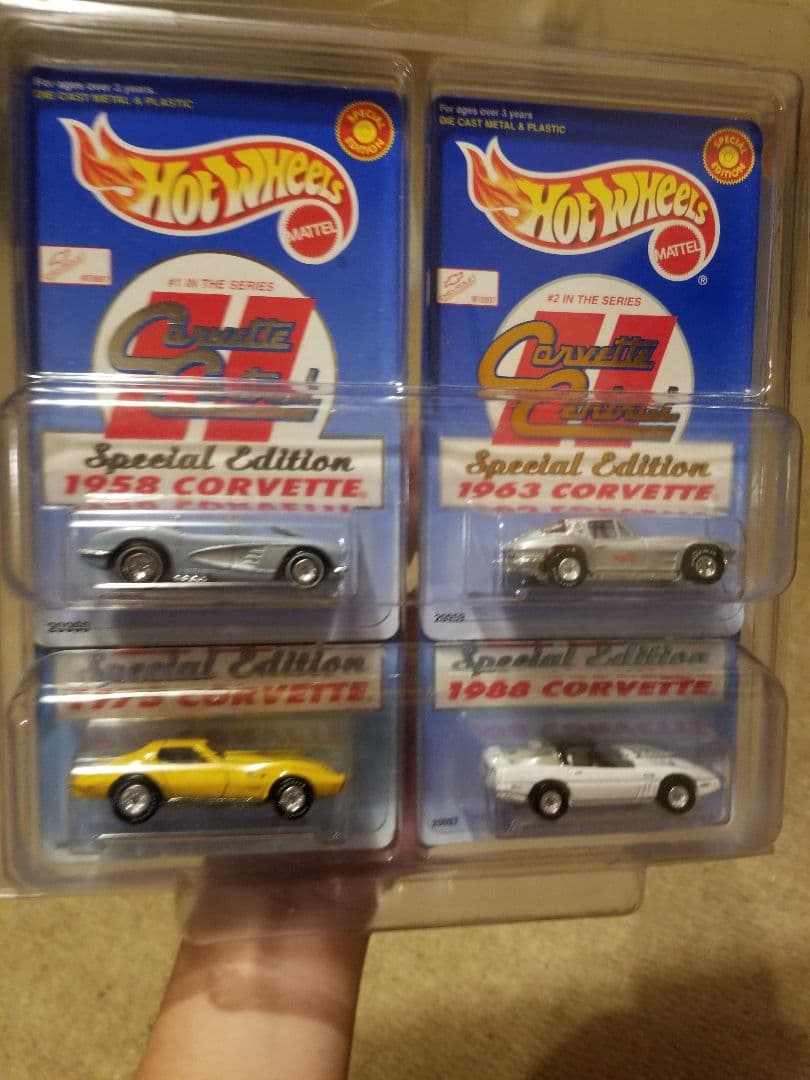 希少ホットウィール4台セット