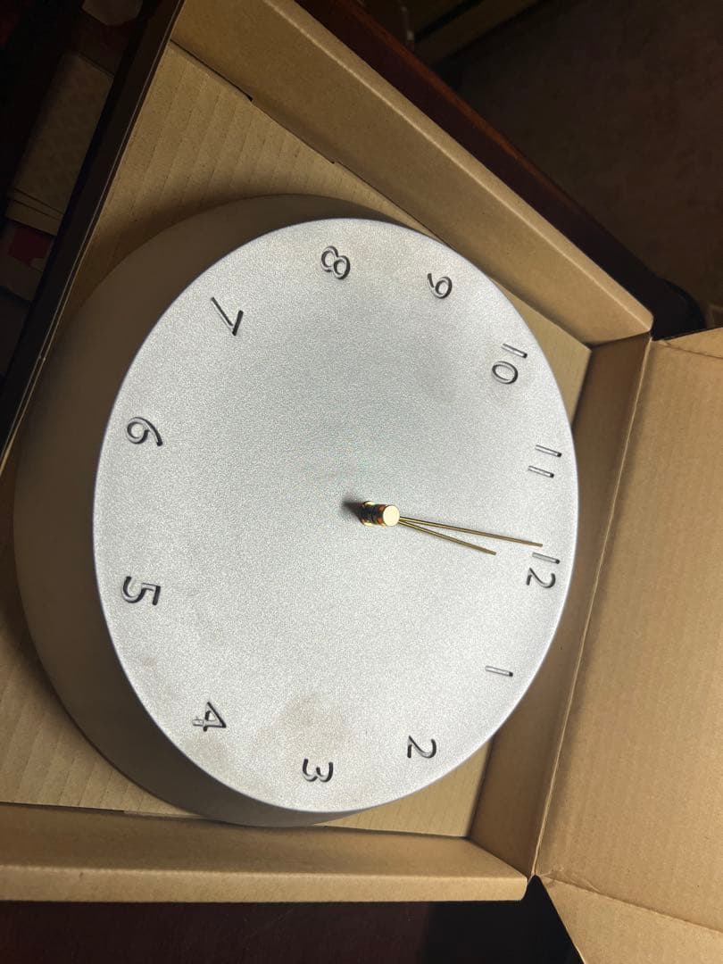 HONOR アルミ鋳物時計 Crater Clock【値下しました】