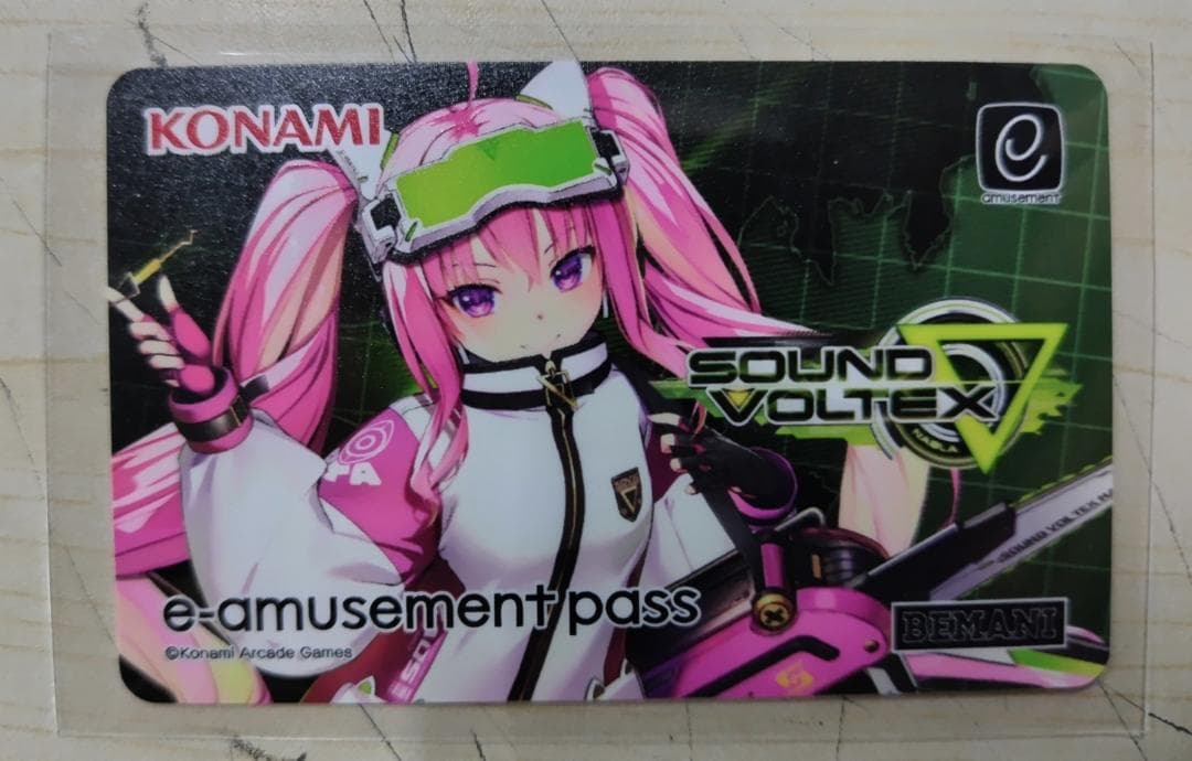 SOUND VOLTEX ∇ e-amusement pass グレイス - メルカリ