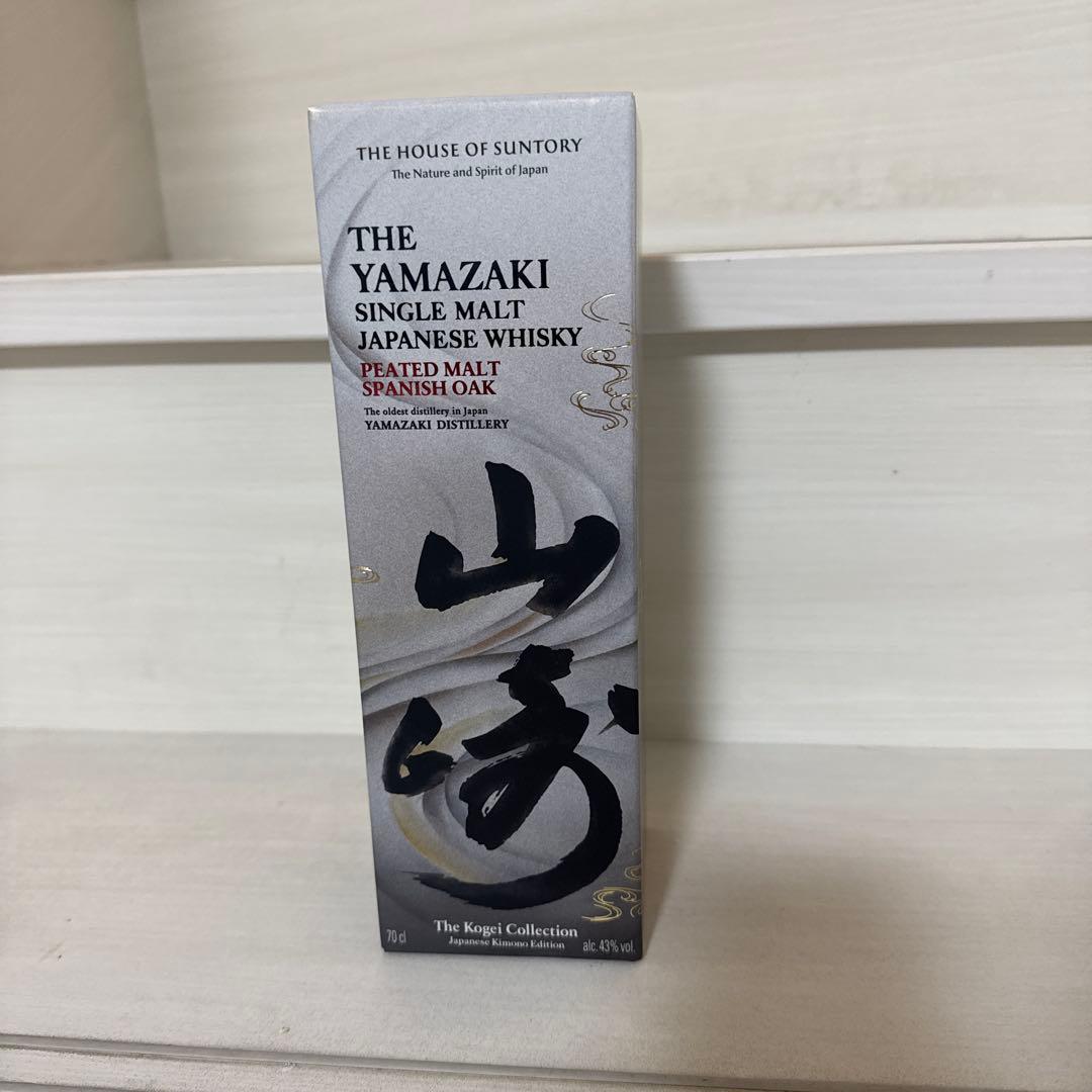 空港免税店購入　山崎 ウィスキー 工藝コレクション　スパニッシュオーク L1-YZ-SPA-KMN-BOX-1_r01.jpg