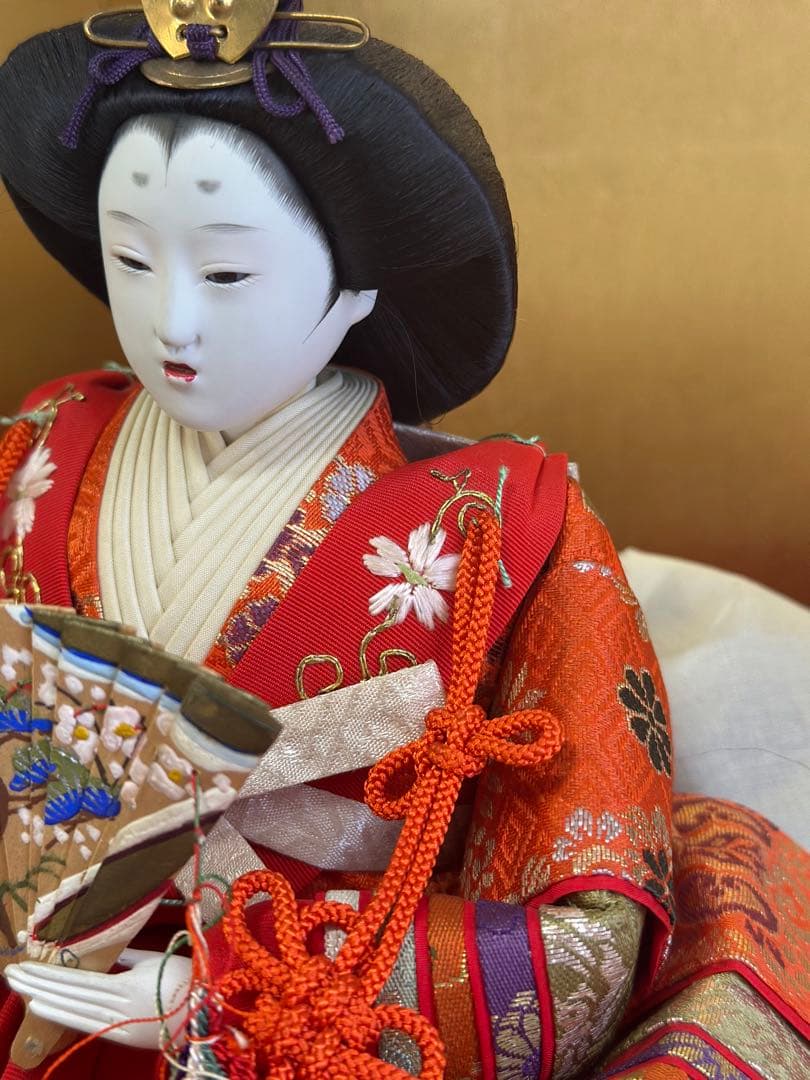 雛人形　京人形　送料無料　ヴィンテージ雛人形　高価