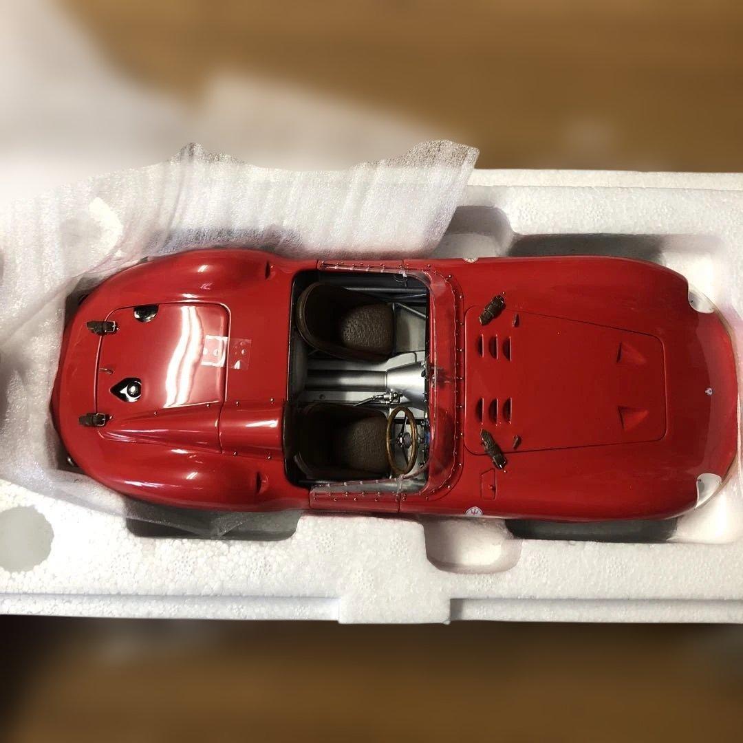 自動車 CMC Maserati 300 S, 1956 Rennsportwagen 1956 Maserati 300S Rolling Chassis 1/18 Diecast Model by CMC