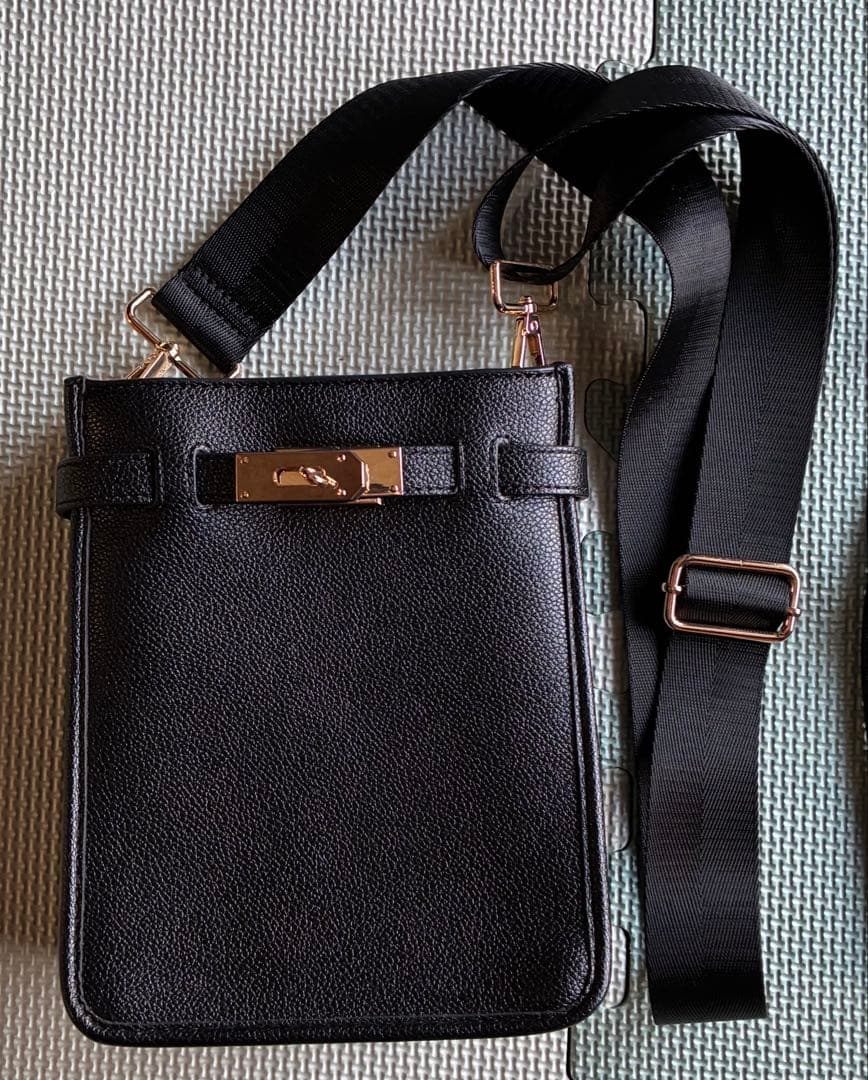 LOUNIE ルーニィ　マルチWAYミニショルダーポーチ　ブラック