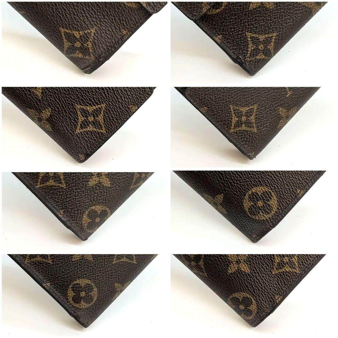 ルイヴィトン モノグラム インターナショナル 三つ折り長財布 A63