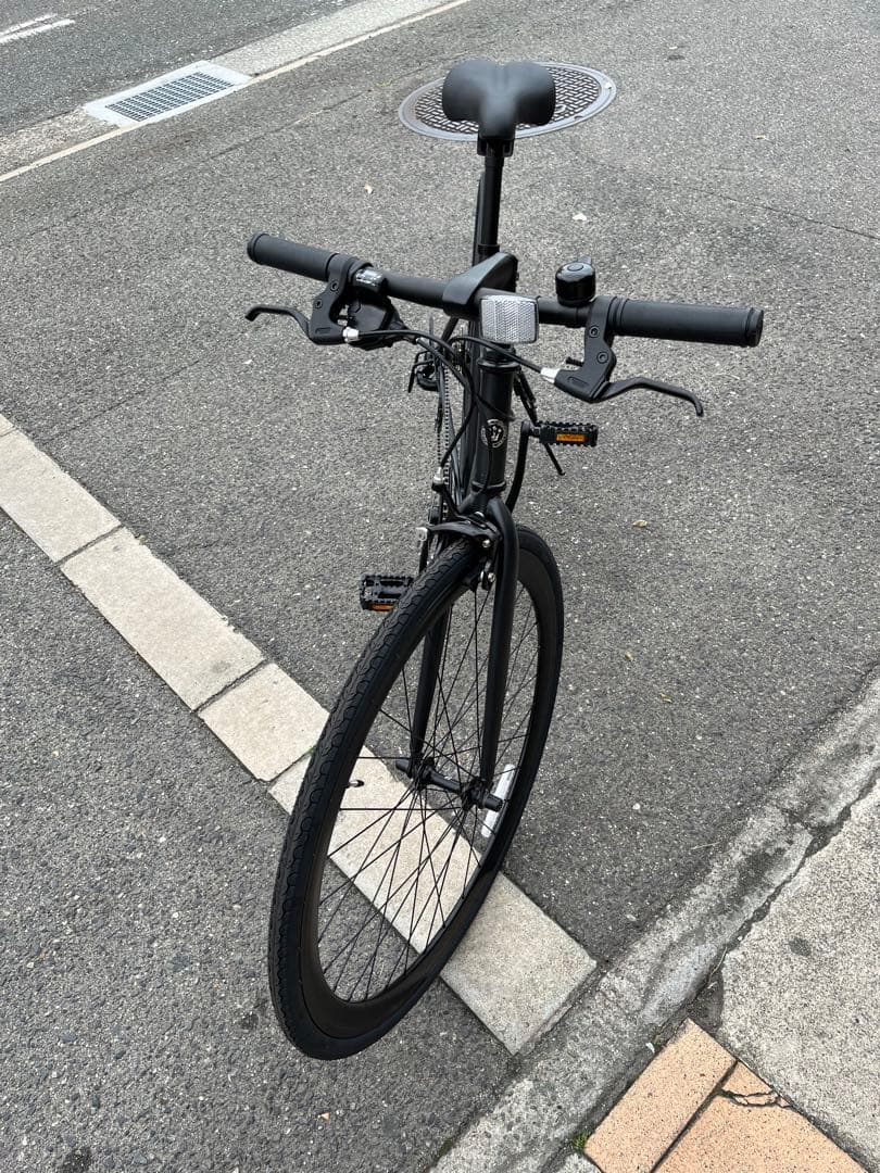 新車】 クロスバイク backpacker. マットブラック