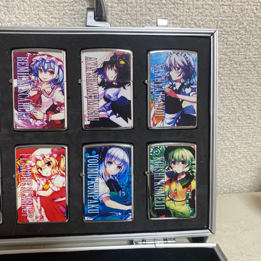 東方project 美少女　オイルライター　セット　zippo 風　TG