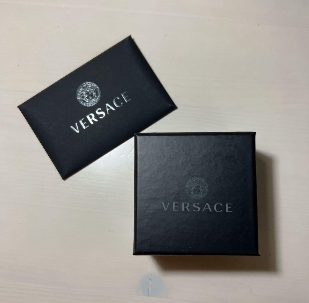 【レア・新品未使用】VERSACE ヴェルサーチェ リング ゴールド×ブラック