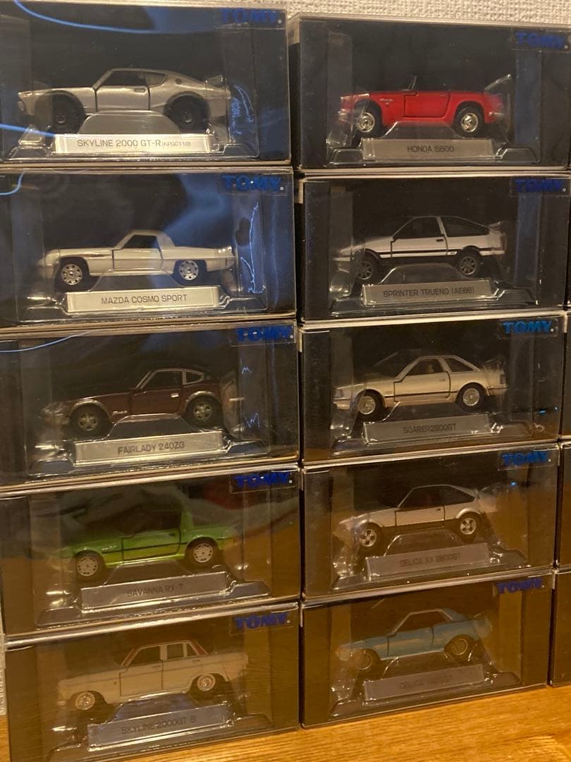 トミカ・リミテッドシリーズ No.001〜No.66(73台)