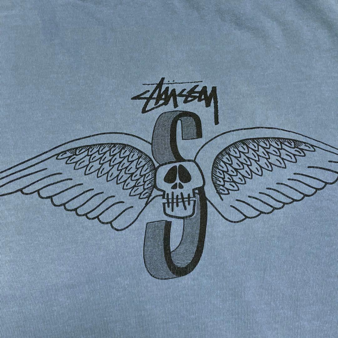 old stussy, Tシャツ、黒タグ、ウイング OLD STUSSY(オールド