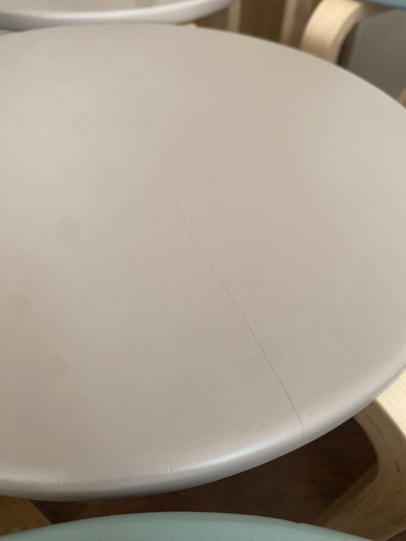 【訳あり品】スタッキング スツール 木製　7脚セット　椅子