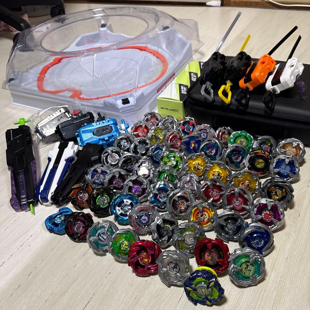 ベイブレードX引退まとめセット(未開封レアベイ有り) ベイブレードX
