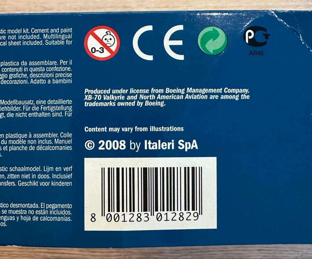 航空機・ヘリコプター ITALERI 1/72 No1282 XB-70 Valkyrie