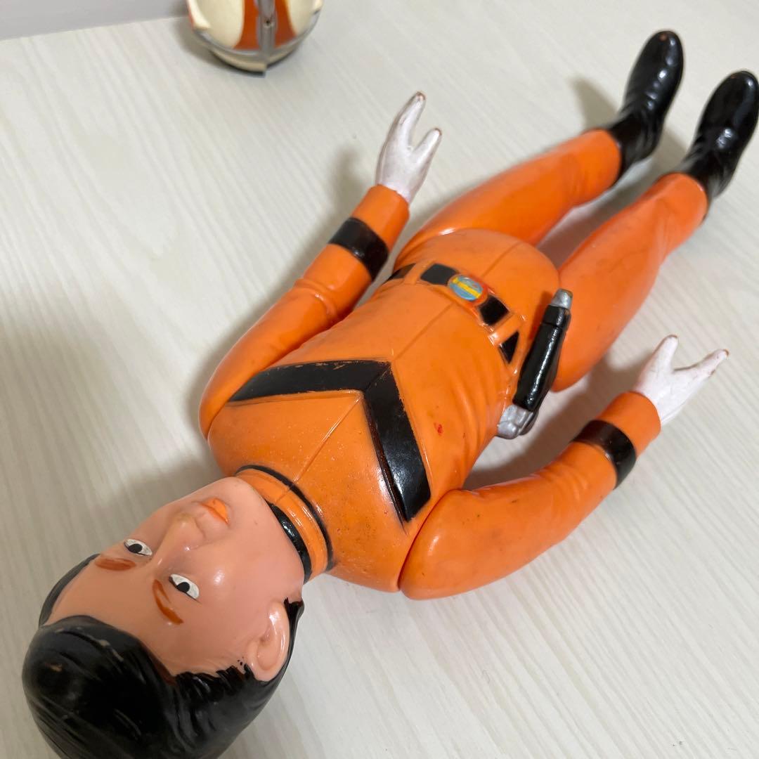 送料無料 ソフビ マット隊員 ブルマァク 郷秀樹 帰ってきた