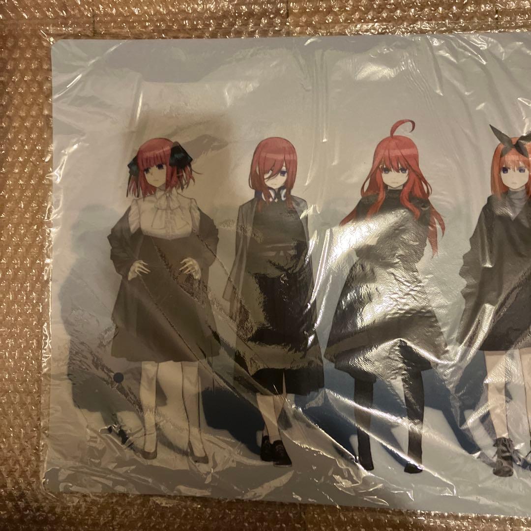 五等分の花嫁　プレイマット　ぴらるーく