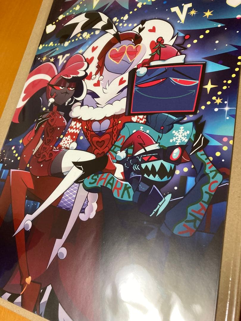 ハズビンホテル Vees 公式ポスター ヴァレンティノ ヴォックス クリスマス