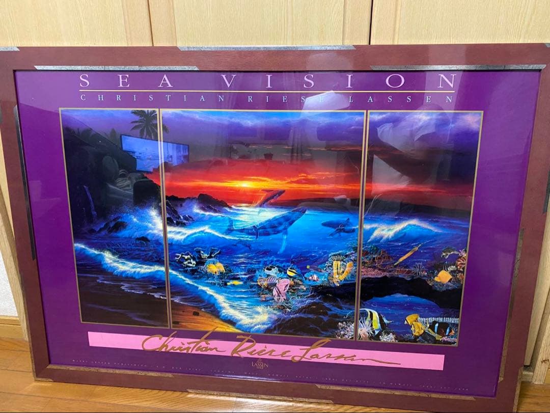 絵画 SEA VISION Christian Riese Lassen 1991 絵画 SEA VISION Christian Riese Lassen 1991 絵画 SEA VISION