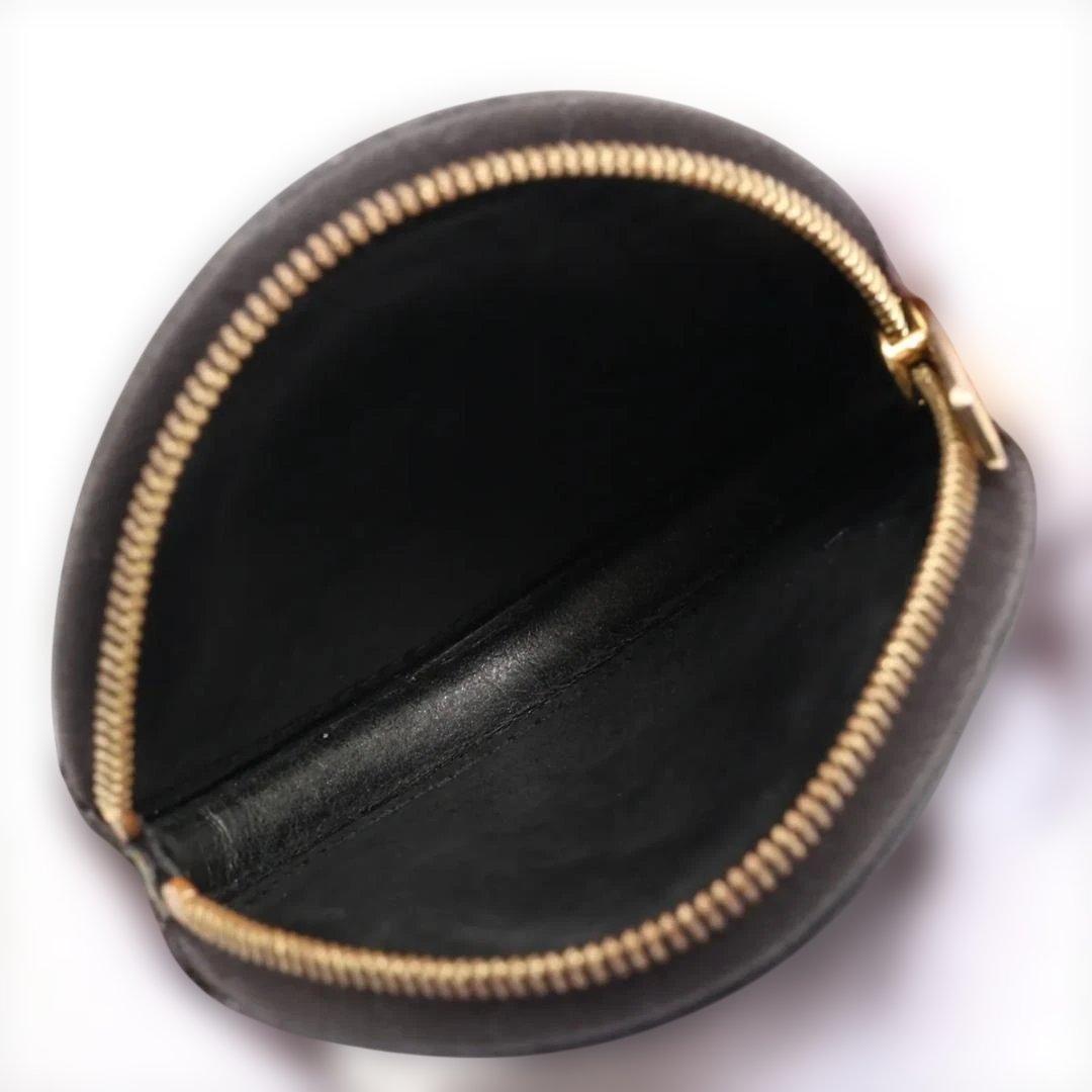 CELINE セリーヌ トリオンフ PVC レザー ケース ブラウン