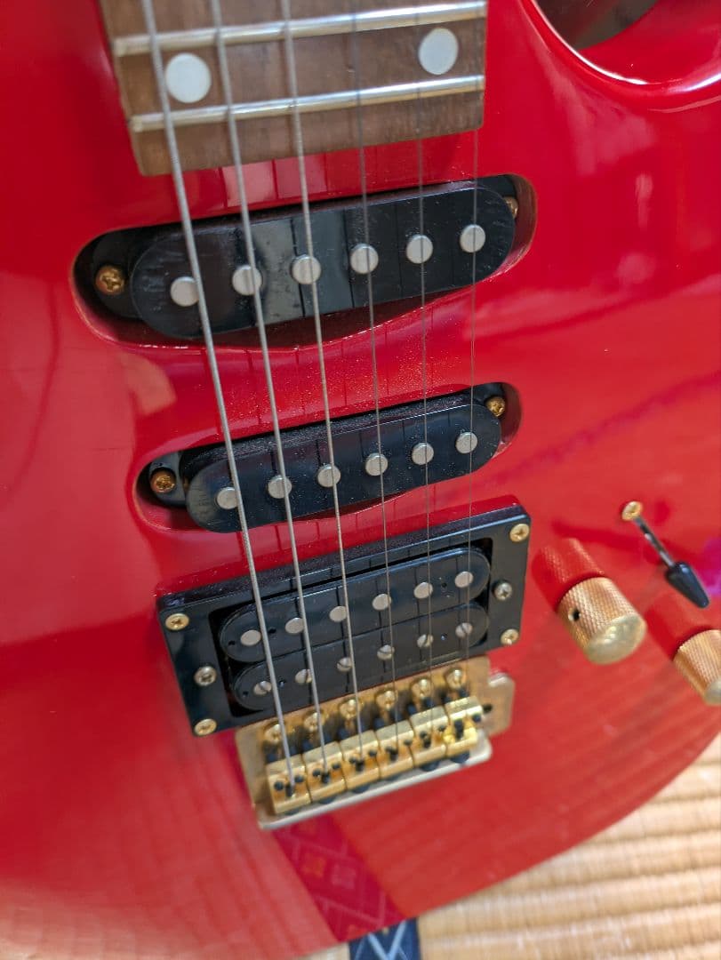 フォトジェニック　Photogenic レッド エレキギター