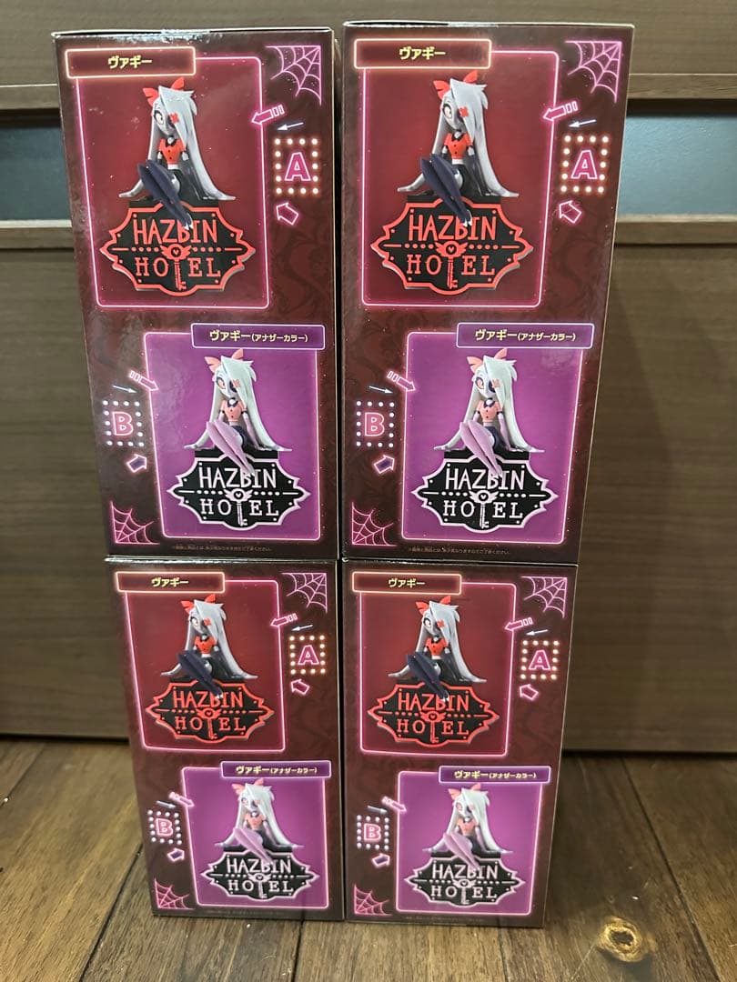 ハズビン・ホテルへようこそ モニタートップフィギュア Vaggie 4個セット