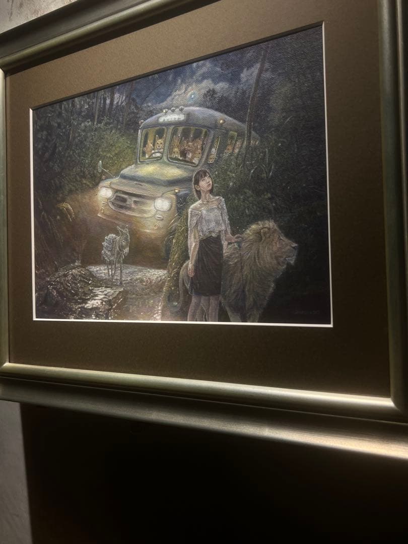 現代アート リアリズム 西野親 【しらないせかい】 肉筆画