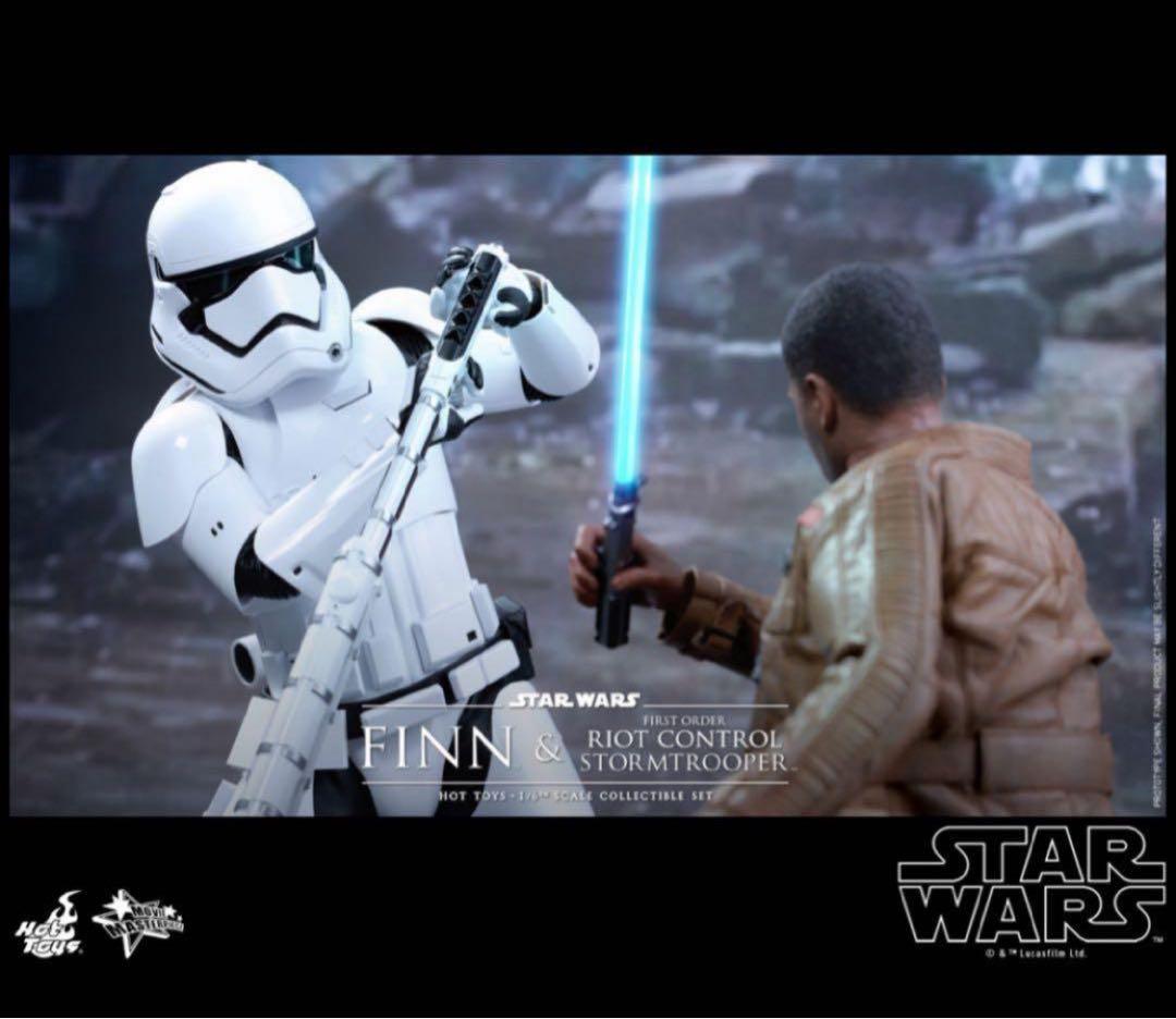 【美品】スター・ウォーズ　フィン & ストームトルーパー＜２体セット＞