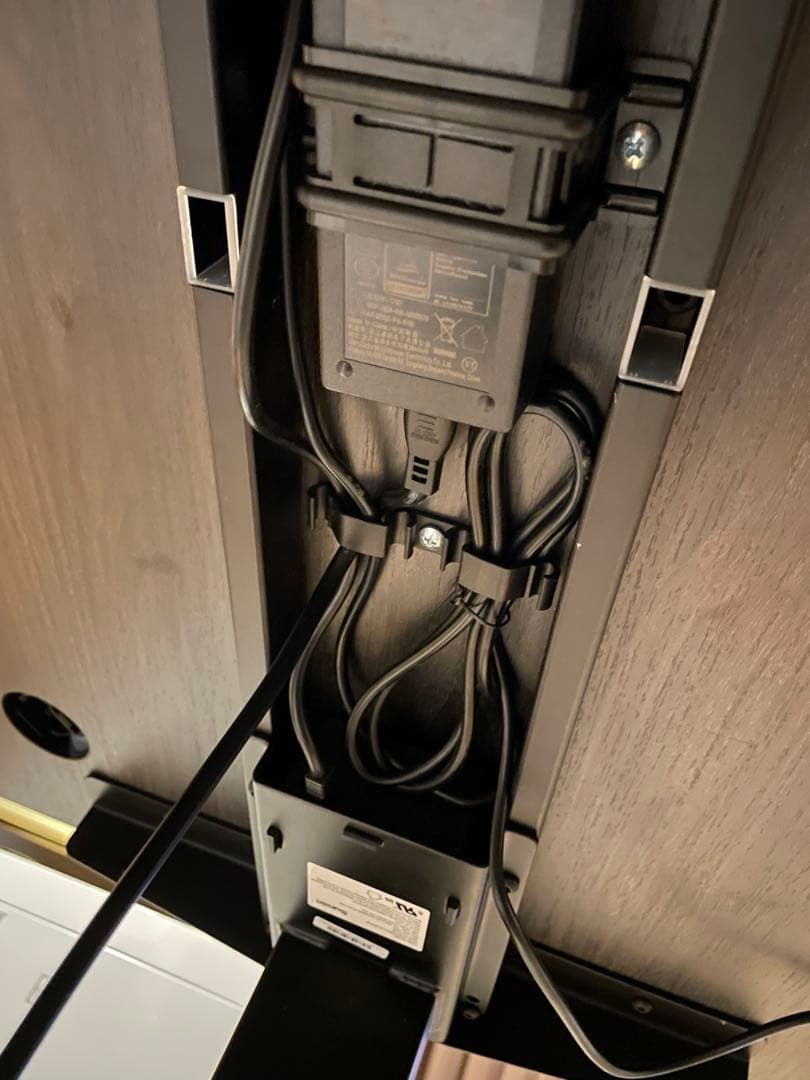 【Sunon】電動昇降デスク（120x60cm）メモリー機能付き ダークオーク