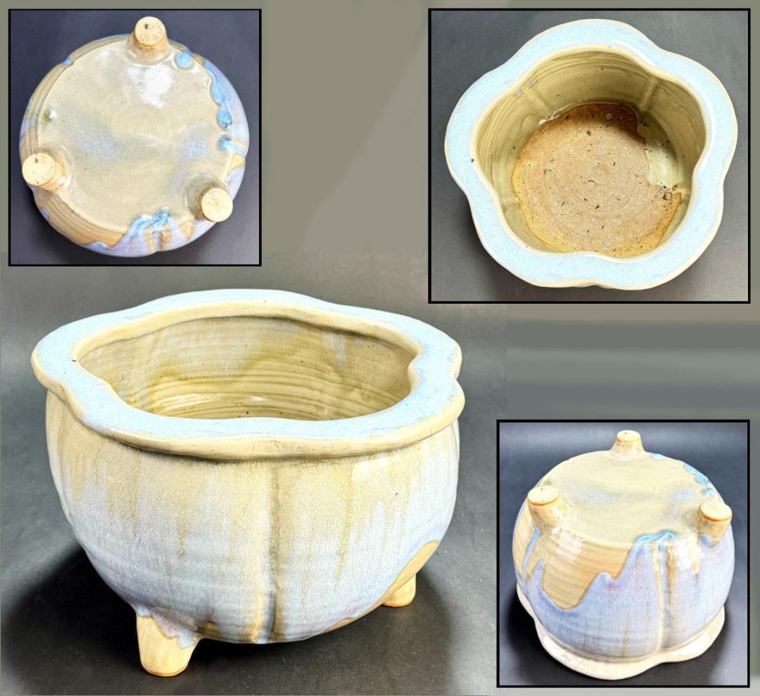 唐物施釉大鉢 約4.7kg 中国 古玩 骨董 古美術 コレクションWWTT022