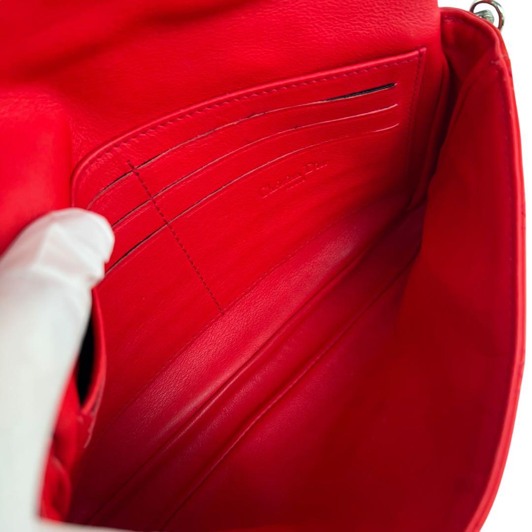 【美品】ディオール　レディディオール　ショルダーバッグ　チェーンウォレット