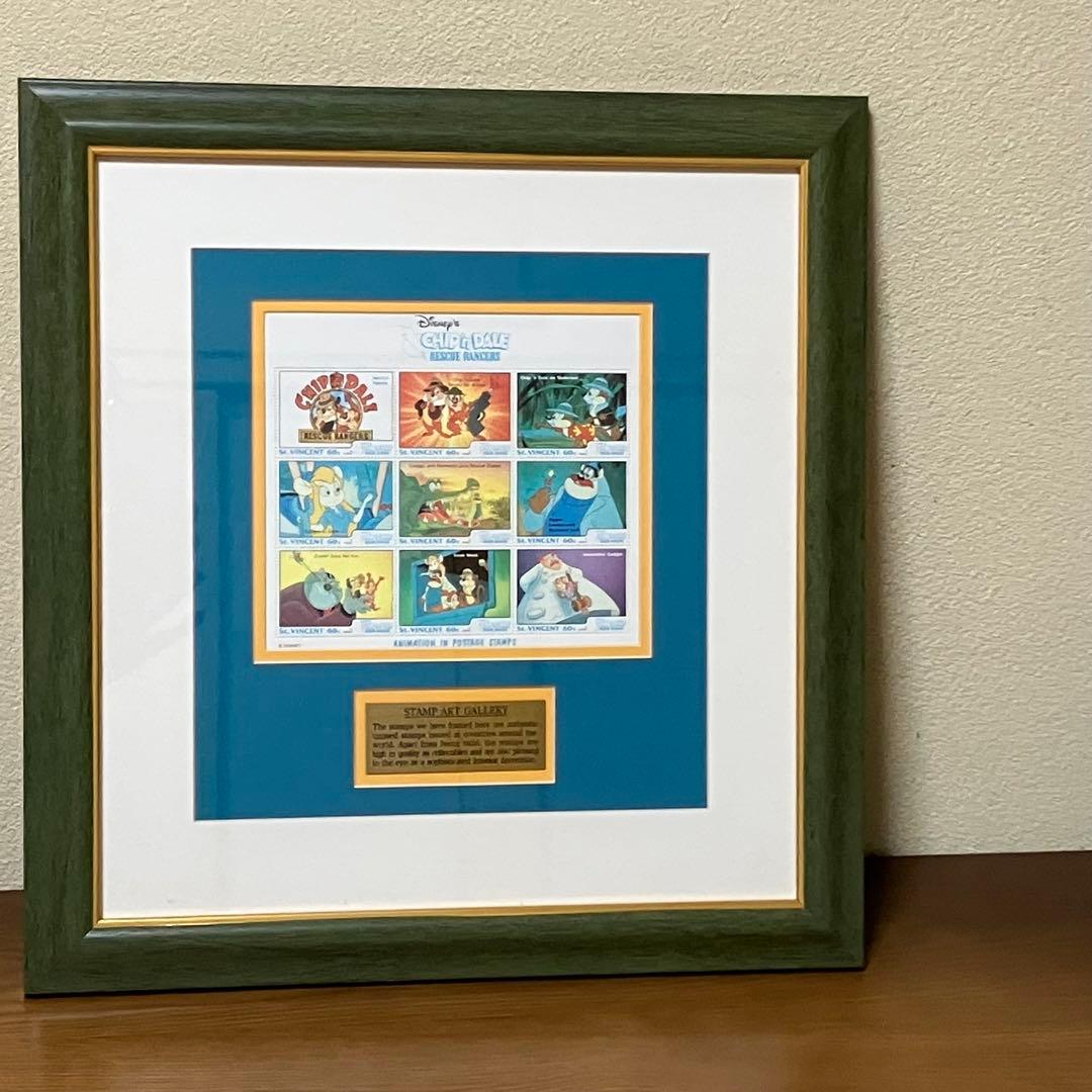ディズニーストア チップとデール スタンプアートギャラリー - メルカリ