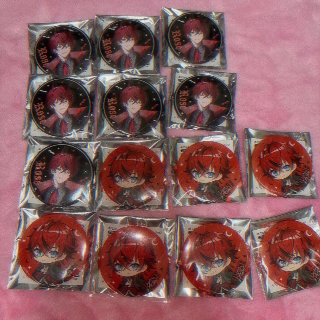 めておら 騎士X アンプタック すとふぇす ハロウィン スクエア缶バッジ