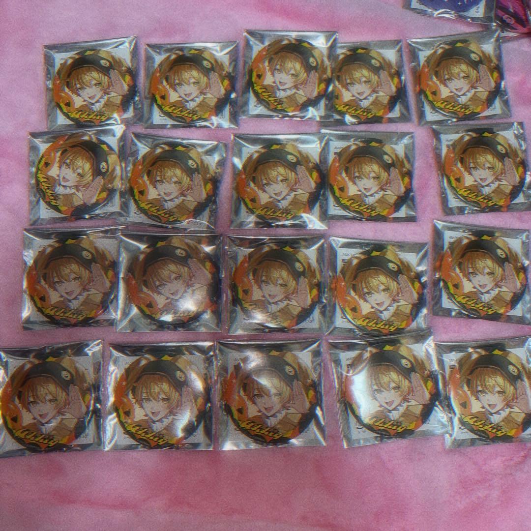 めておら 騎士X アンプタック すとふぇす ハロウィン スクエア缶バッジ