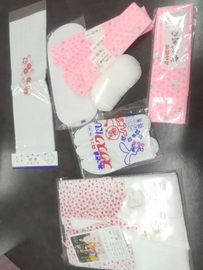 ★売約品★特選総絞り 七歳お祝い着物 帯シメ、長襦袢、小物セット