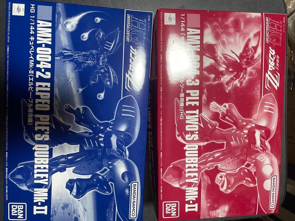 未組立】2機セット HGUC キュベレイMk-II エルピープル プルツー