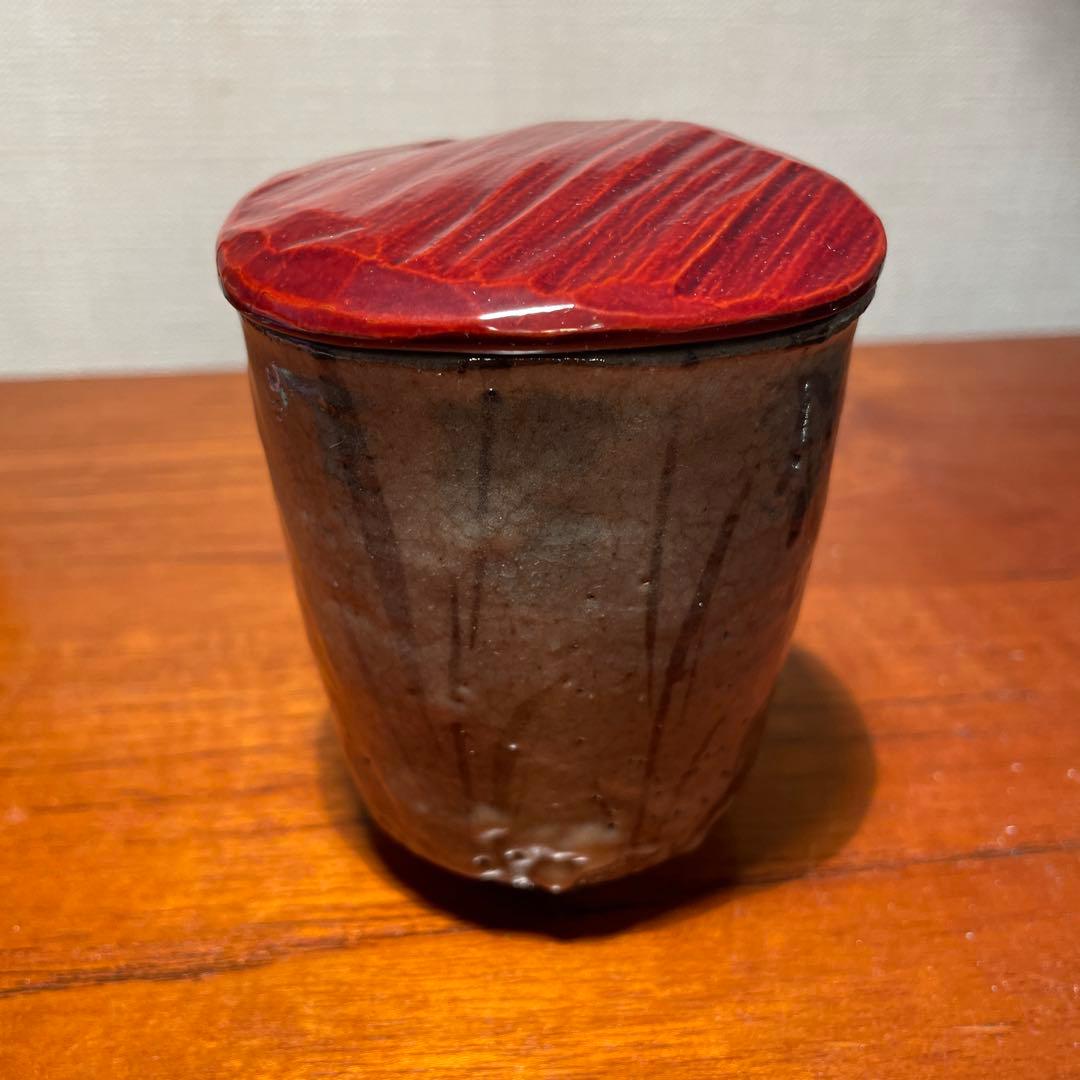 超希少荒川豊蔵唐津風茶入人間国宝