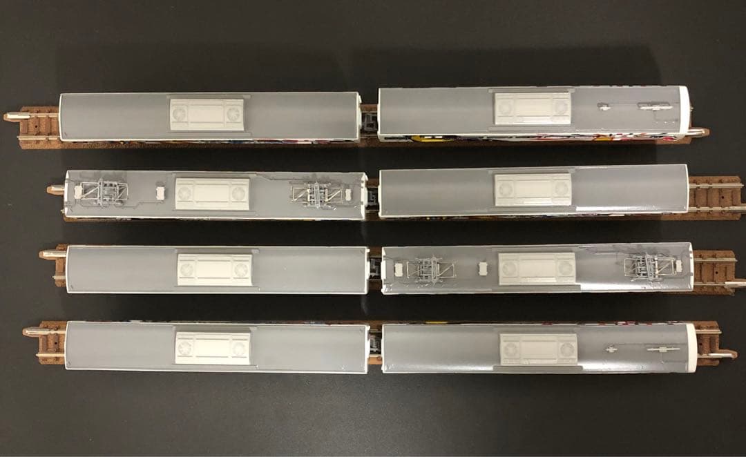 管理番号1583 Nゲージ 京急2000形 さわやかギャラリー号GM製8両