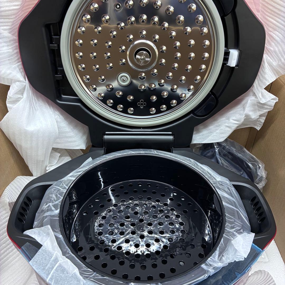 【新品未使用】SHARP ヘルシオ ホットクック KN-HW24G-R