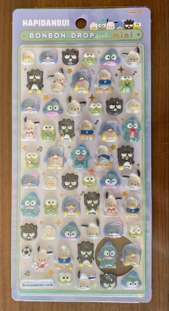 【国内正規品】サンリオ ボンボンドロップシール mini 5枚セット