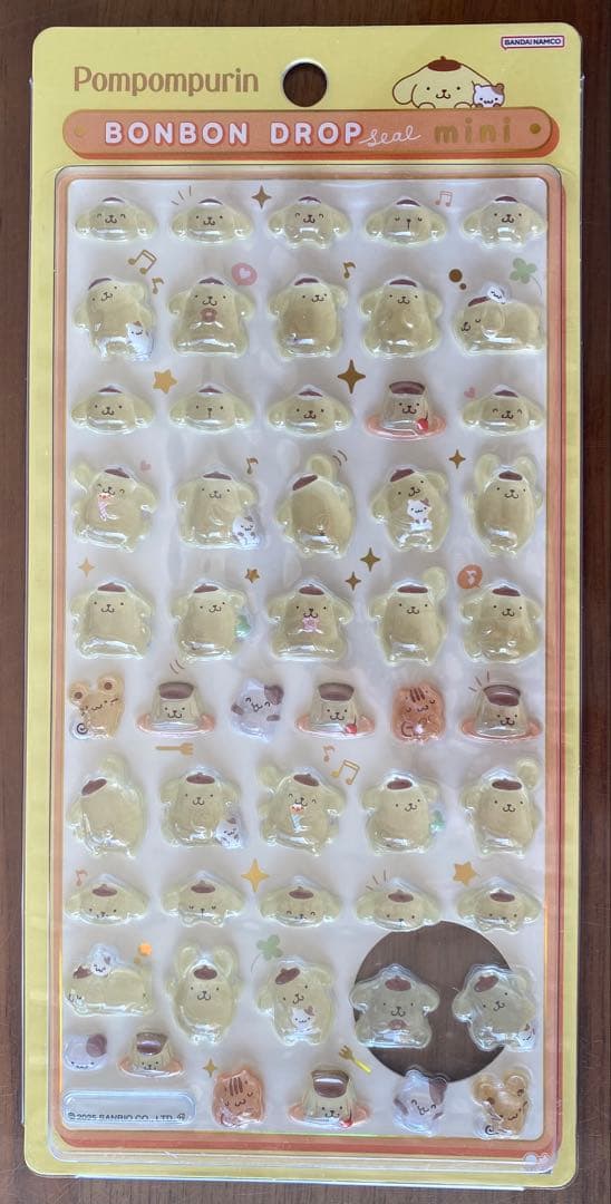 【国内正規品】サンリオ ボンボンドロップシール mini 5枚セット