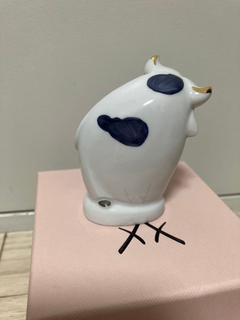 マイセン ミニウシ オス フィギュリン 干支 定価33000円 Yahoo