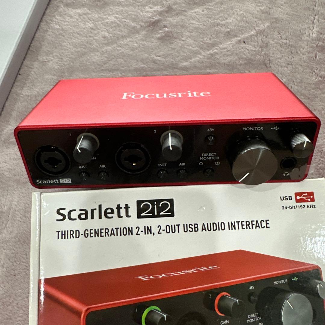 Focusrite Scarlett 2i2 第3世代 インターフェース Amazon.co.jp